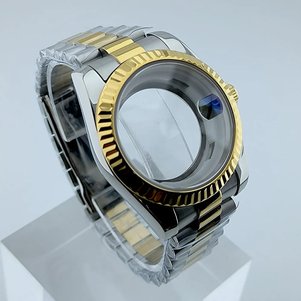 Miyota8285 Watch Case 39mm Case Movement watch automatic mechanical watch sapphire glass men watch fit 8285 movement watch tool