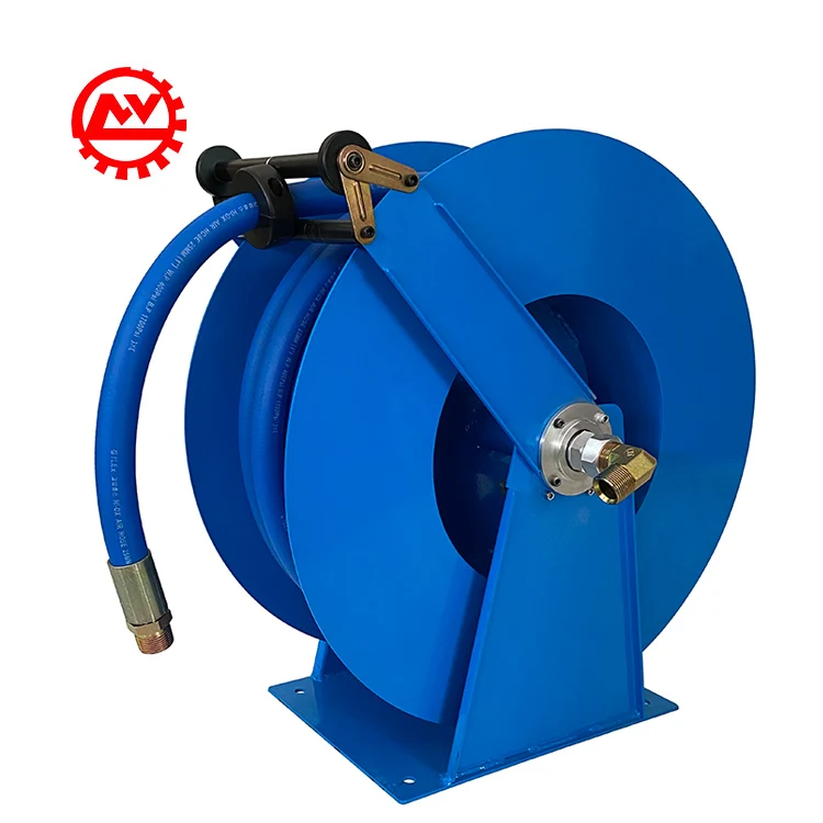 Heavy  1 Inch 25M Automatic Spring Rewind Professional Retractable Industrial Grade High Pressure Hose Reel