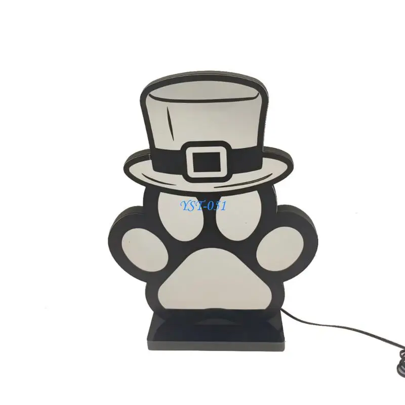 E15A LED Festival Light Hat Footprint Infinitely Mirror Tunnel Light Home Decoration