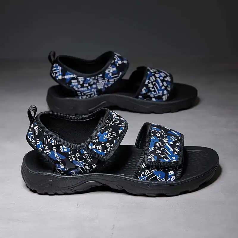 

Мужские спортивные сандалии с круглым носком и полосками Tenis 45, тапочки, домашние милые кроссовки, стильные повседневные кроссовки для тренировок, самая продаваемая уличная обувь