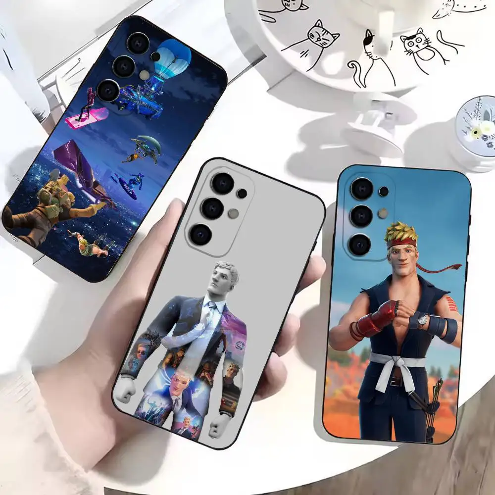 Game Character J-Jonesy Hot  Phone Case For Samsung Soft Black S25,S24,S22,S21,S23,S30,Ultra,S20,Plus
