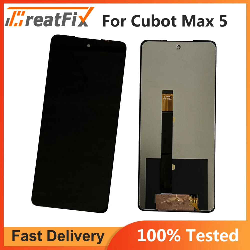 

6.95" Original For Cubot Max 5 LCD Display + Touch Screen Assembly Replacement Tested Well For Cubot Max5 LCD + Tool