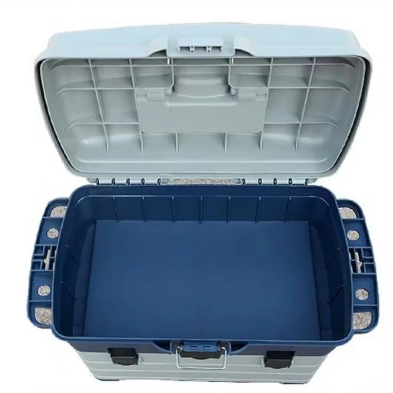 ABS Plastic Fishing Accessories Swivels Hook Lure Bait Fish Tackle Seat Box