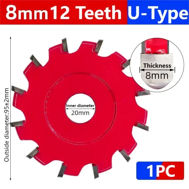 U-type Aluminum-plastic Plate 90° Folded Right-angle Cutting Blade, Round Bottom Forming Knife, Milling Cutter,woodworking Tools