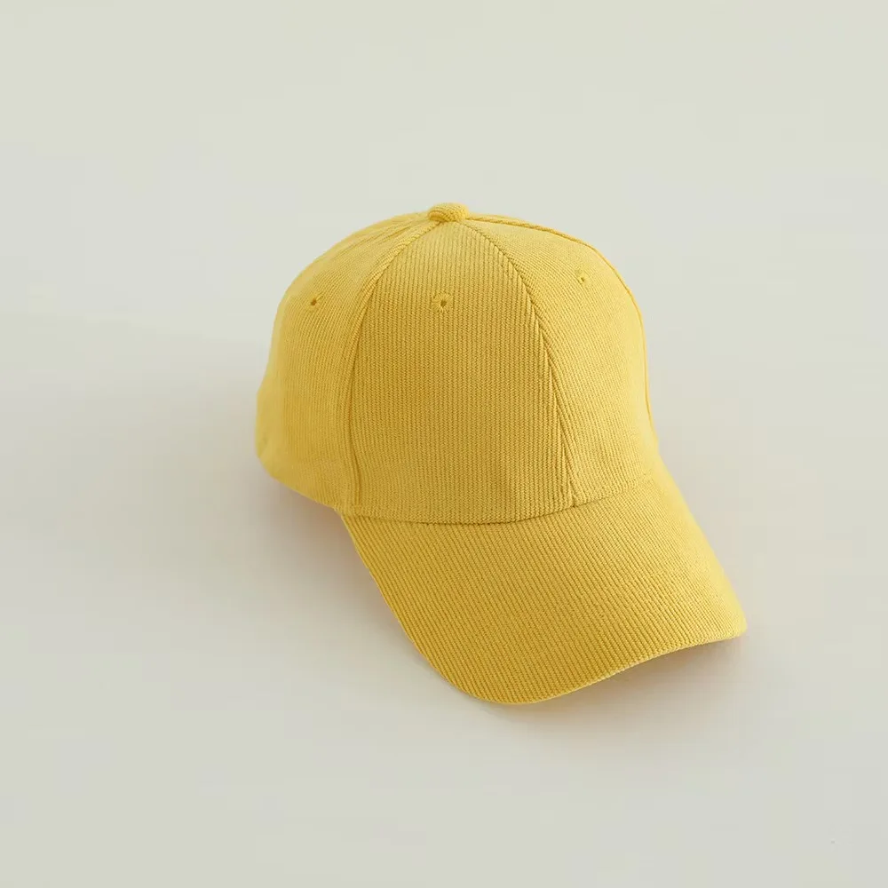 Neue Cord-Baseballkappe, warme Entenschnabelmütze für Herbst und Winter, mehrfarbige modische Sonnenschutz-Hip-Hop-Kappe für Herren und Damen – Detail 13