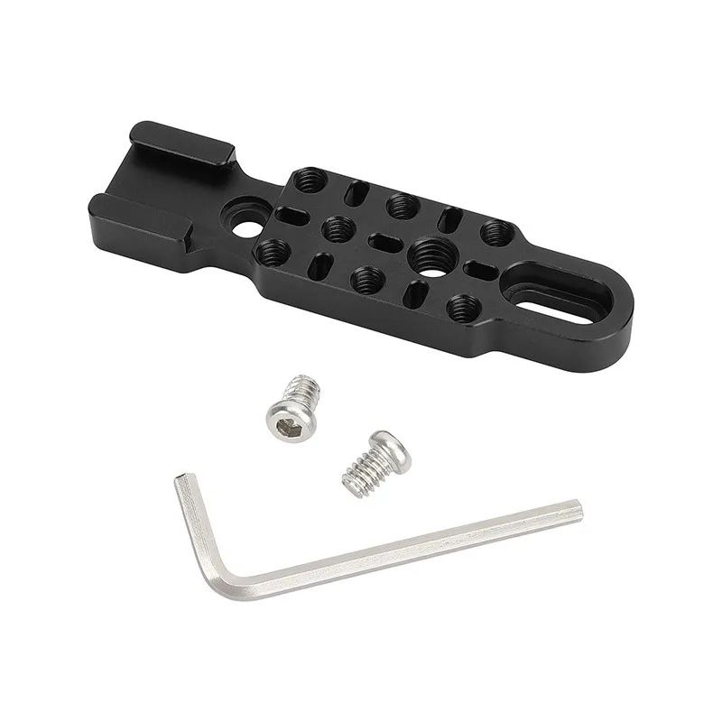 Suitable For 1/4 Cold Shoe Extension Plate, Multi-Hole Mount Bracket, Camera Rig Accessory, Not Original