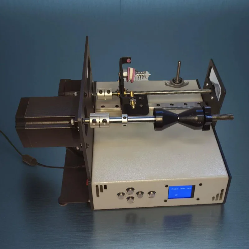 Industrial Grade Automatic Winding Machine Tube Amplifier Cable Wiring Coil Tape Fishing Line Winder Accuracy 0.01MM