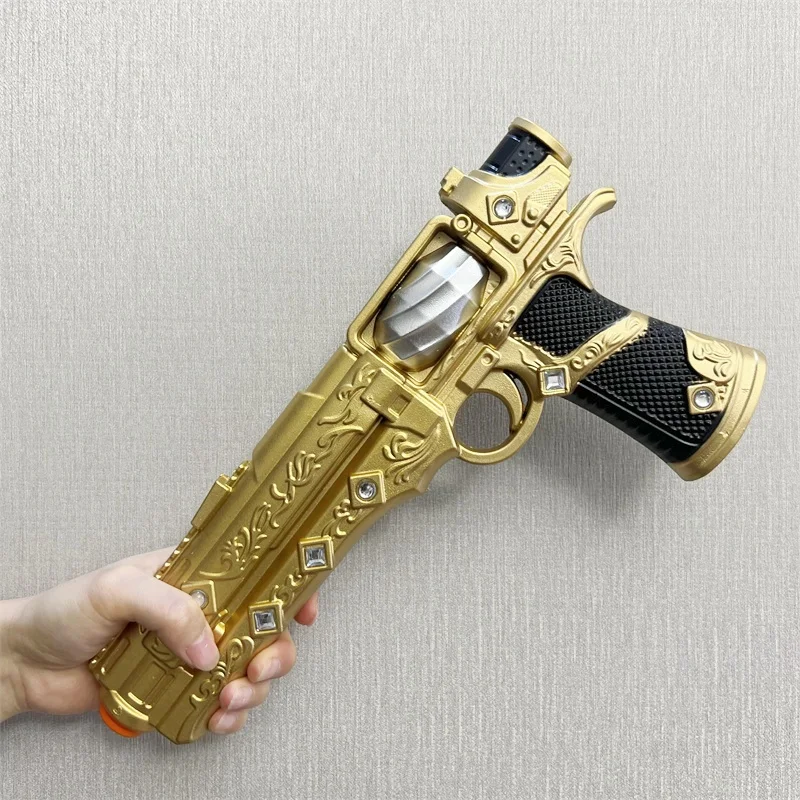 PUBG Waffenpistolen Cosplay Prop Golden Star Revolver Gun Sicherheit PU Gummi Halloween Geschenke Kein Ausnahmen