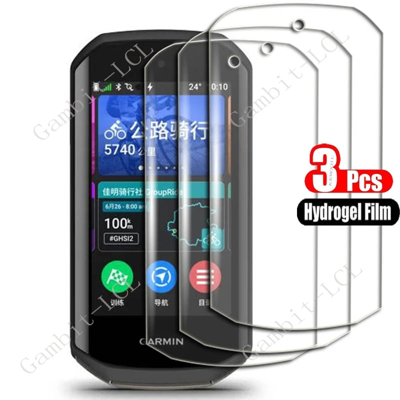 For Garmin Edge 1050  GarminEdge1050 Edge1050 Hydraulic HD Soft Hydrogel Film Full Protective Screen Protector Cover