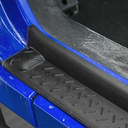 Car Door Sill Entry Guard Strips Threshold Strip Door Sill Plate Threshold Entry Guards for Wrangler JK 2007-2018 4 Door Styling