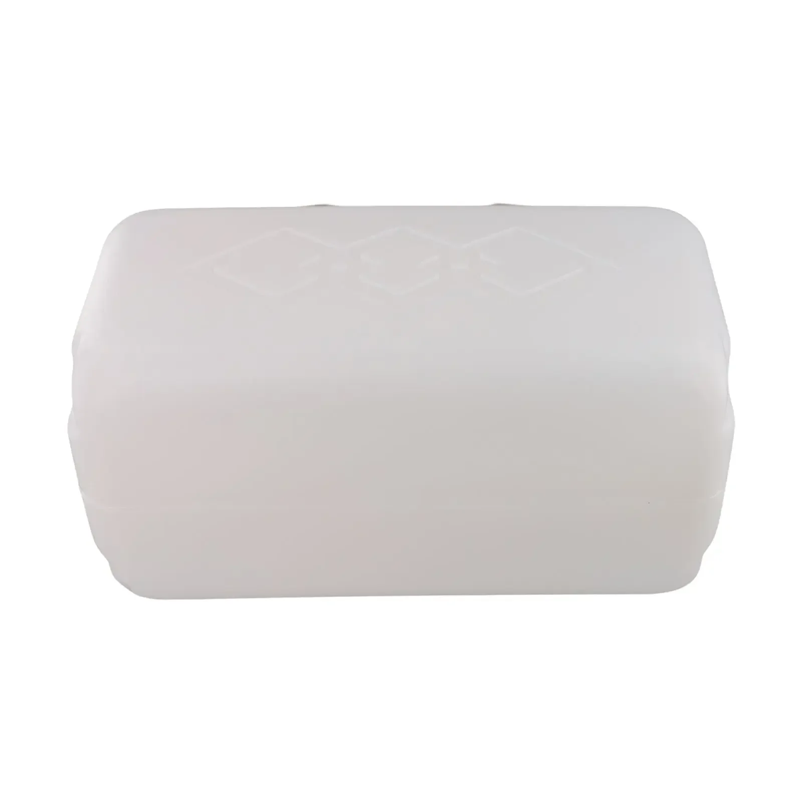 Boat Gasoline Tank Plastic Fuel Tank 5L Capacity 28x13x13cm Size Anti-aging New Condition Plastic Material White Color