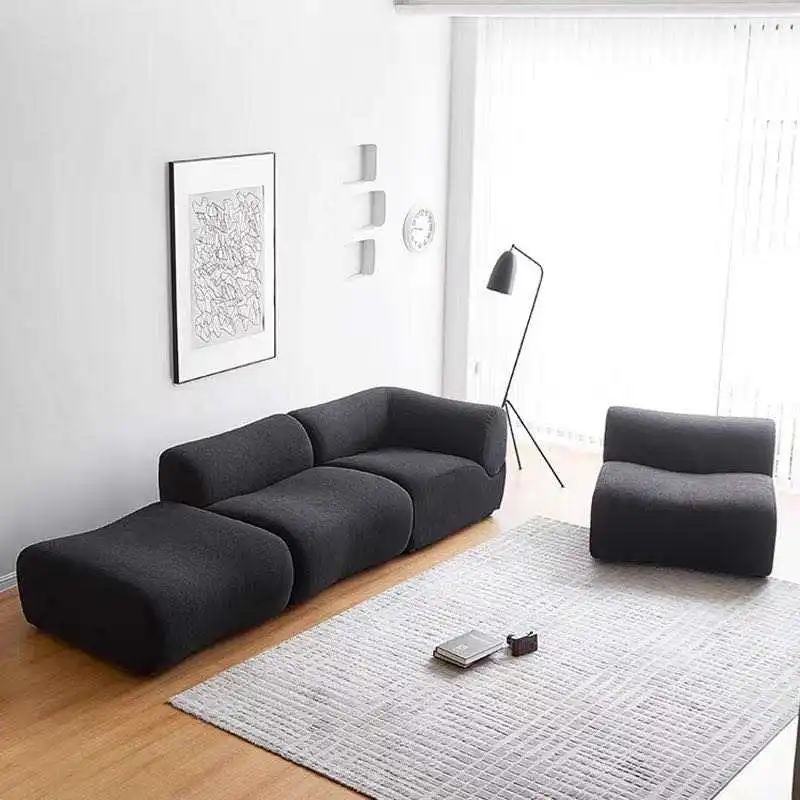 &New Design Modular Compressed Sofa Set High Resilient Density Sponge Compression Sectional Sofa