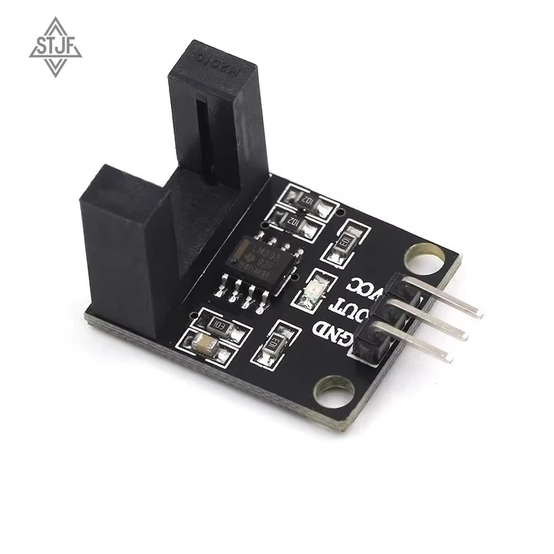 STJF Beam photoelectric sensor Electric counter module LM393 motor count speed sensor module test module groove coupler module