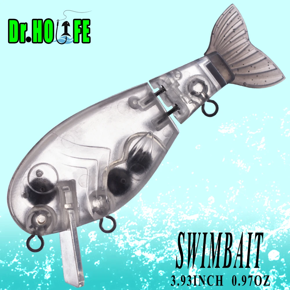 Dr.Holife señuelo flotante para lubina cola suave articulado - imagen 4