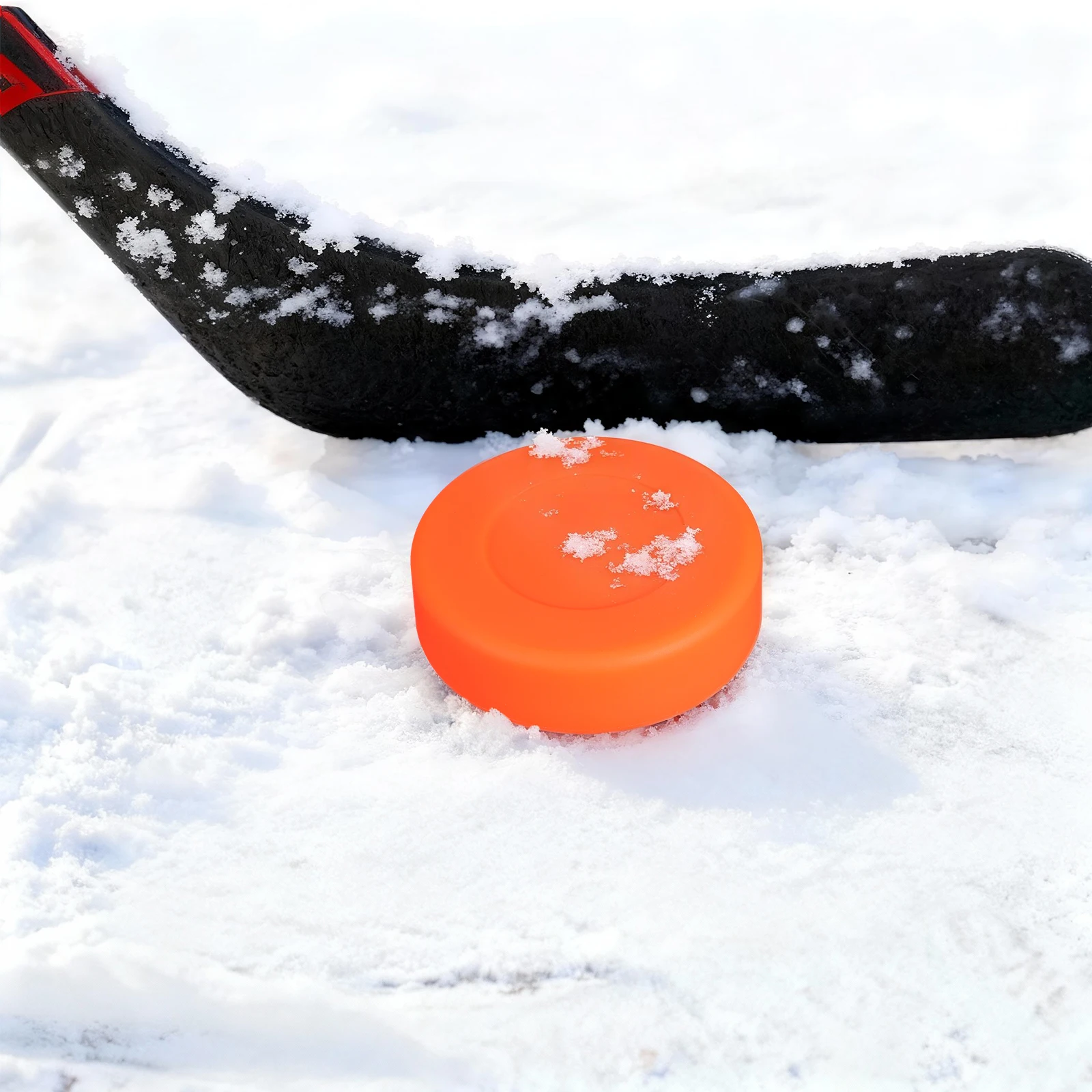 

Professional 4 Pack Hockey Pucks for Training Ice Practice Rubber Air Hockey Puck Durable Sports Practice Equipment