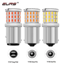 2Pcs PY21W Bau15s P21/5W 1156 Ba15s P21W 1157 Bay15d Voor Auto Led Lampen Richtingaanwijzer 3014 57SMD Brake Reverse Parking Lampen