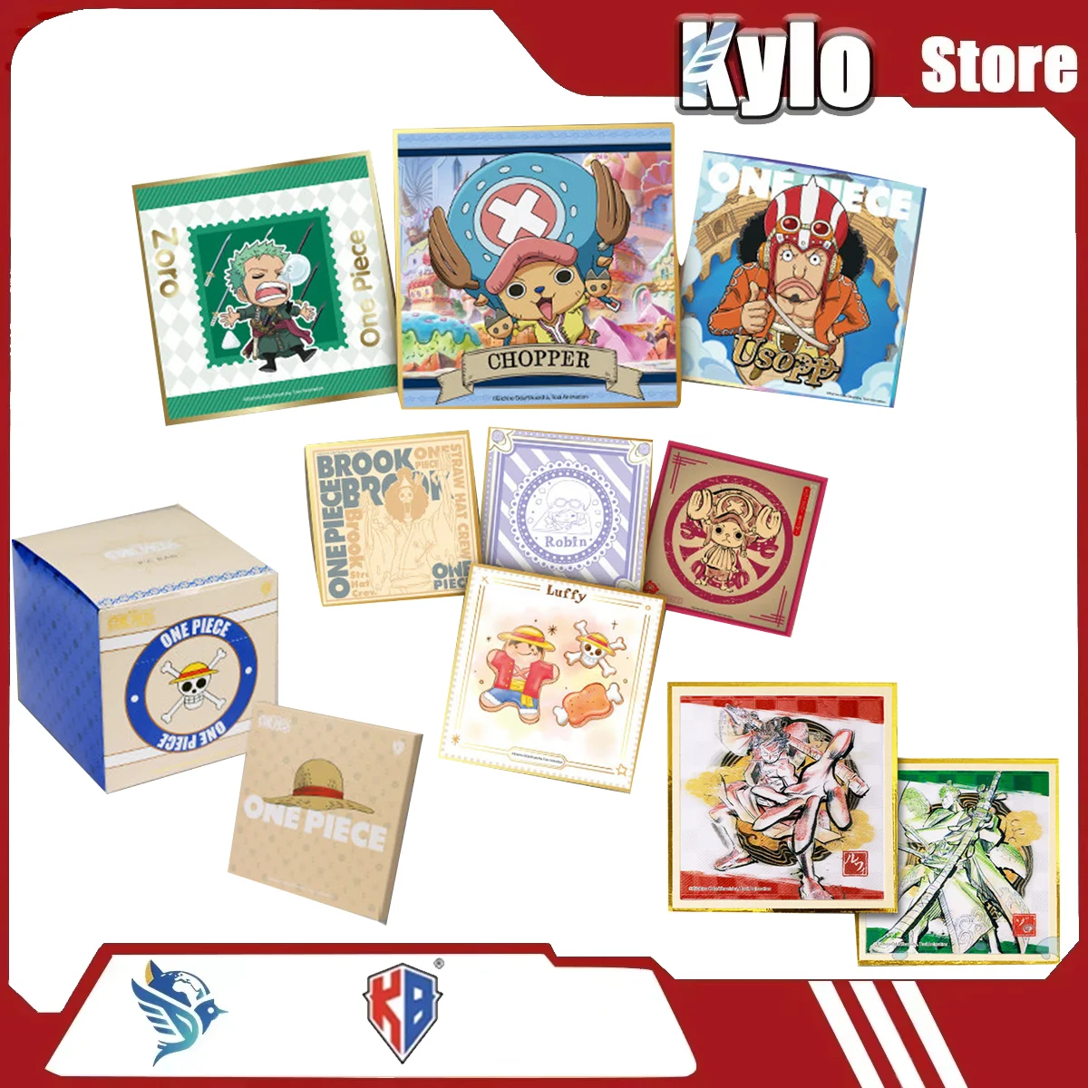 kabao-culture-creative-works-a-hit-product-is-coming-one-piece-series-monkey-d-luffy-anime-cartoon-characters-anime-card