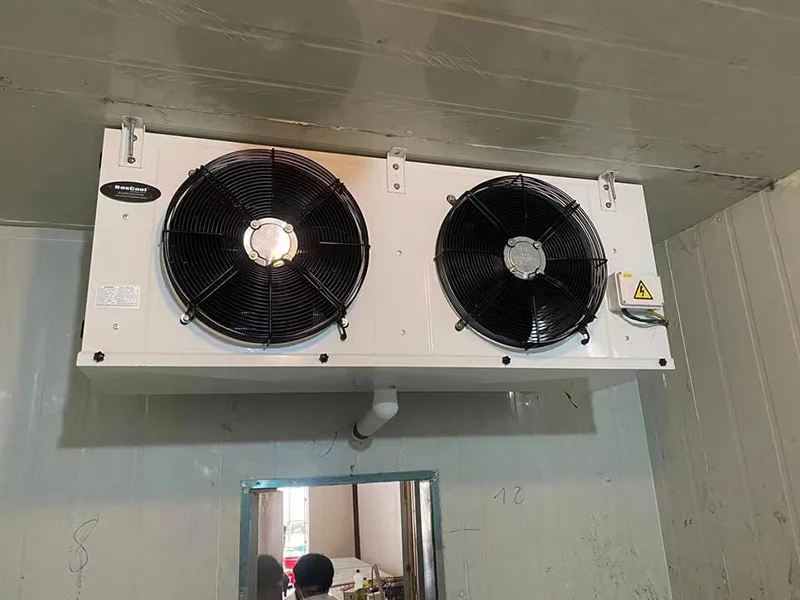 Tech Air Cooler Evaporator for Cold Storage Room Low Maintenance Cost Industrial Evaporative Fan