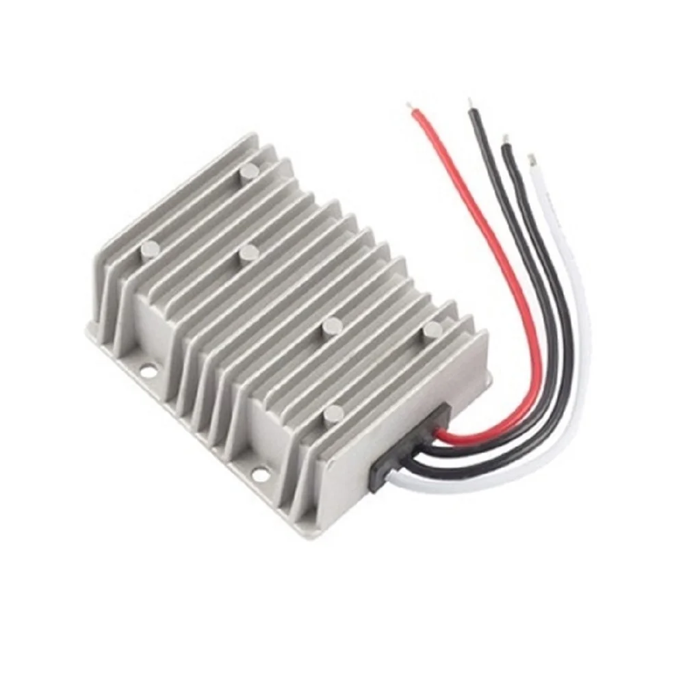 Step Up Down DC-DC Converter 24V 15A Output 9V-40V Input Voltage Range IP67 Rated Waterproof Voltage Regulator
