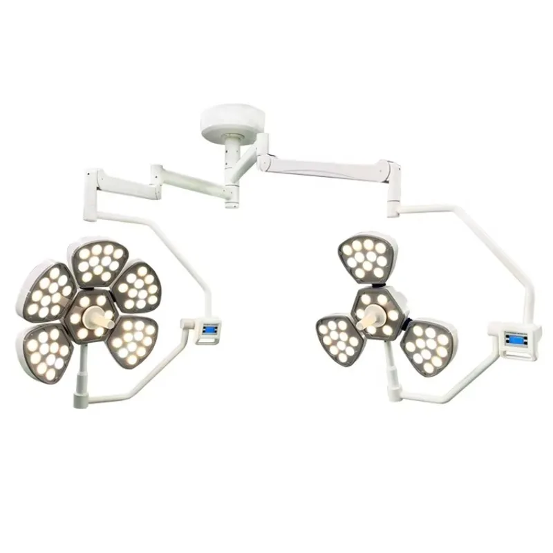 Hospital Medical Operation Theatre Room Double Dome Shadowless Surgery Led Ot Ceiling Surgical Operating Light - Image 4