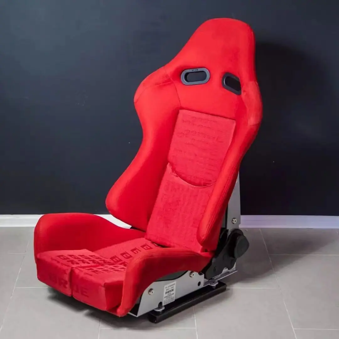 1020 Sport Bucket Seat With Side Bolster Support For Car Modification Dual Adjusters & Dual Sliding Rails
