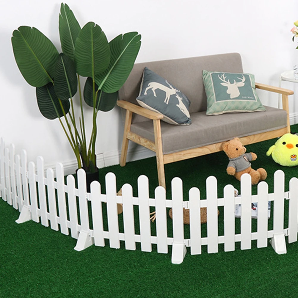 

6pcs Plastic Triangle Fence Base Stand For Garden Picket Screen Panel Support Sturdy Anti-Tip Feet Room Divider Christmas Tree