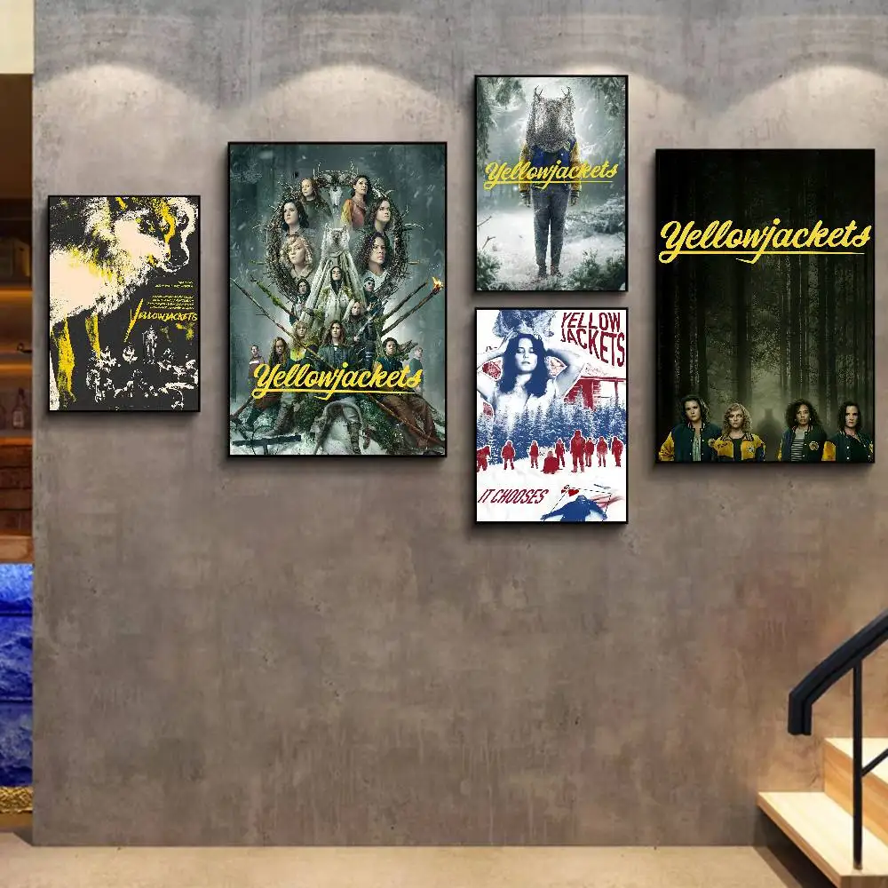 Movie Y-Yellowjackets Classic Anime Poster Waterproof Paper Sticker Coffee House Bar Room Wall Decor