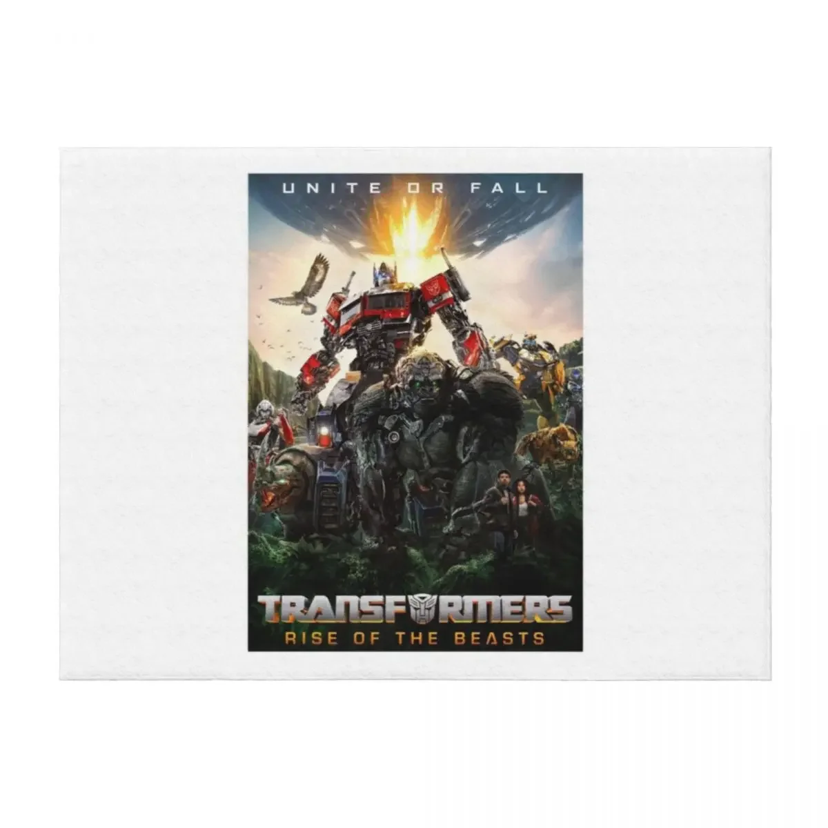 

rise of the beasts Throw Blanket Cute Hairy halloween Thins Blankets