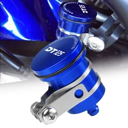 Motorcycle Brake Cylinder Fluid Reservoir Rear Front Clutch Tank Oil Fluid Cup For Yamaha DT125 DT 125 1987-2005 2004 2003 2002