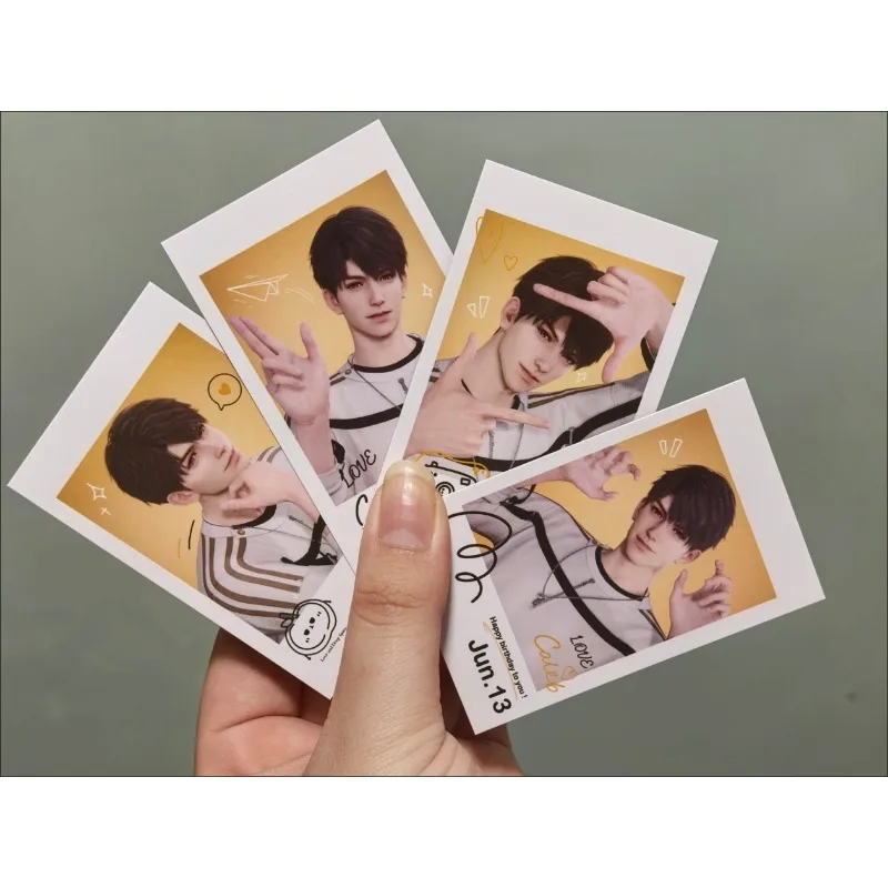12Pcs/Lot 2025 Game Love and Deepspace Decor Lomo Card Caleb Xia YiZhou Photocard HD Double-sided Album Photo Card For Fans Gift