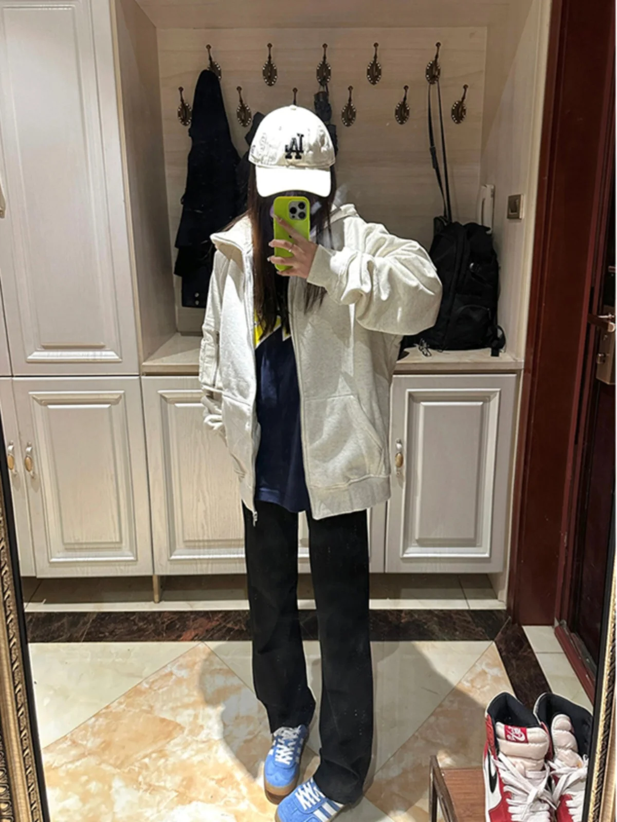 

Bla Soft Slim Fit Straight Leg Jeans for Taller Men Spring High Waist Zipper Closure Faionable Youthful Wear Resistant