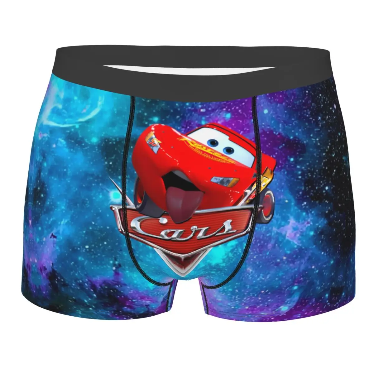 

Нижнее белье Pixar Cars Lightning Mcqueen на заказ, мужские шорты-боксеры с принтом, трусы, мягкие трусы