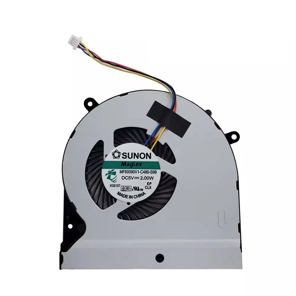 New Compatible CPU GPU Cooling Fan for Asus GL502 GL502VM GL502VML FX60 FX60VM Fan EF75070S1-C530-S9A EF75070S1-C481-S9A DC5V