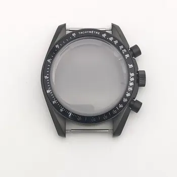 Accessoires de montre 40mm boîtier en acier inoxydable pour hommes adapté au boîtier de mouvement VK63 pièces de montre réparation d'assemblage de boîte de montre