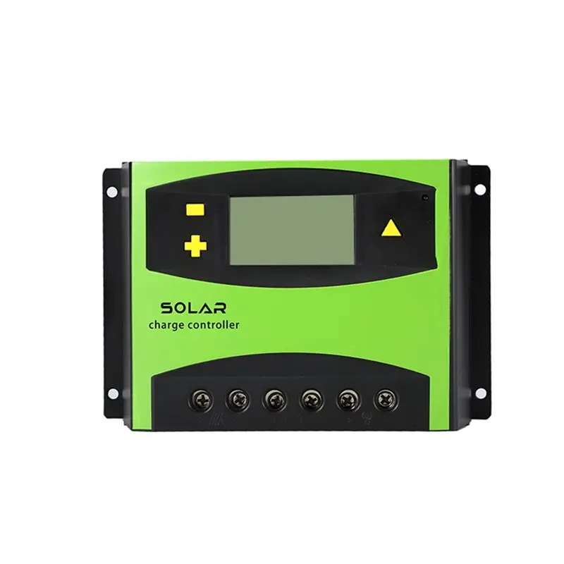 X64A-Battery Regulator 60A DC 12V/24V Solar Controller Photovoltaic Solar Panel With LCD Display Dual 5V USB
