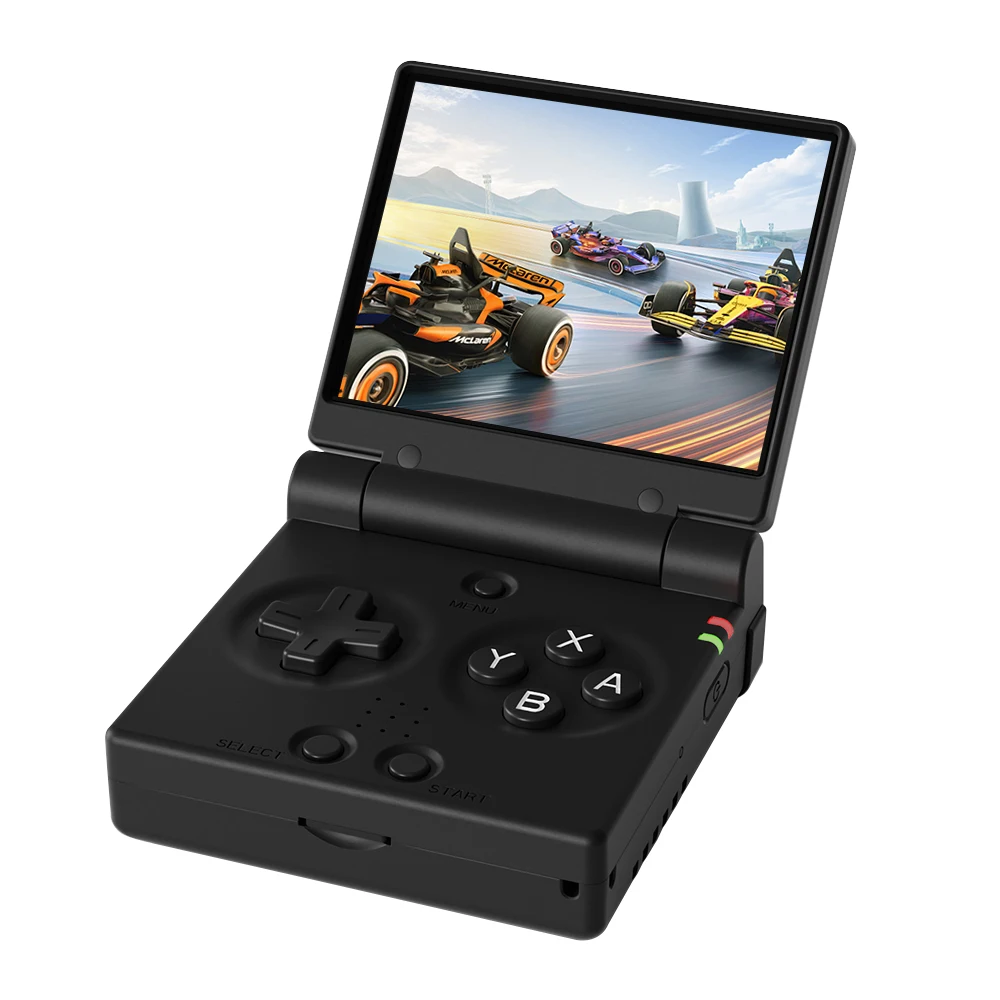 MIYOO MINI FLIP Handheld Game Players 2.8'' IPS Screen Linux System Video Game Consoles Free Case Gamer Dual analog sticks Gift image 3