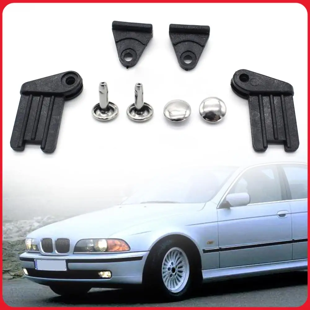 

2 Sets Sun Shade Blind Clips Bracket Set M5 Rear Glass Sunshade Sunblind Repair Kit for BMW E38 E39 E46 E60 E65 E66 3 5 7 Series