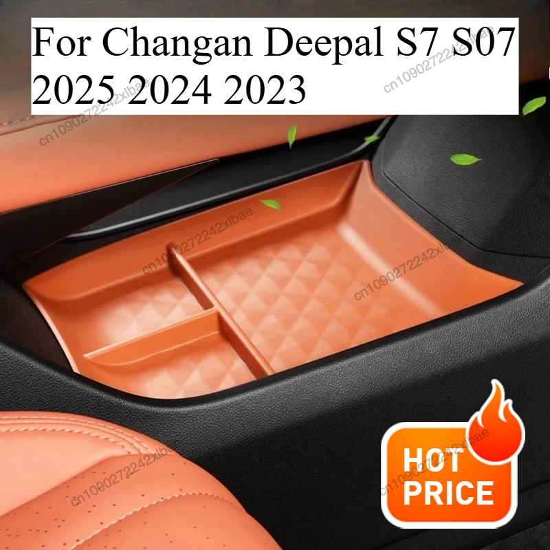 

Car Central Control Armrest Under Storage Box Interior Accessories Car Interior Storage For Changan Deepal S7 S07 2025 2024 2023