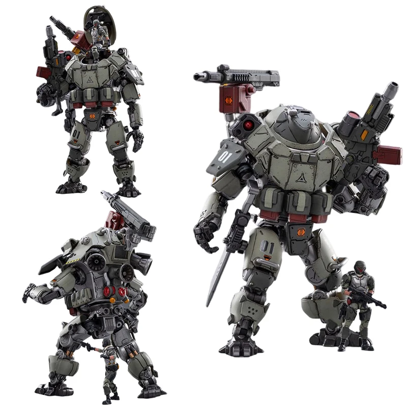 Genuine faint source Warhammer 40K Assault Combat Mech Anime Action Figures Toy For Boys Christma Collectible Model For Children