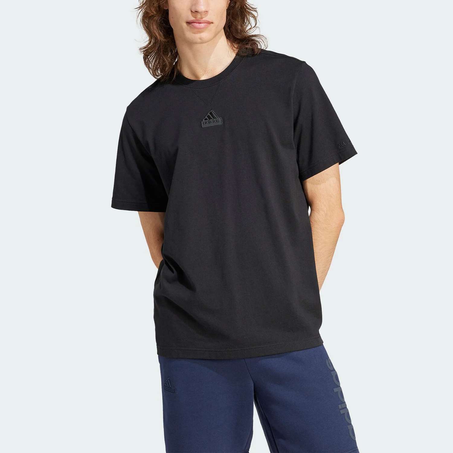 

Adidas genuine M ALL SZN G T Men's Skin-Friendly Short Sleeve T-Shirt IR5266