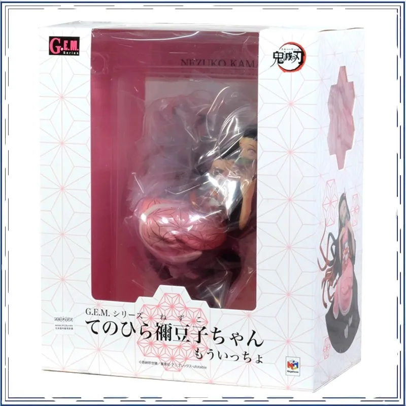 Anime Demon Slayer Kamado Nezuko PVC Christmas Gifts or Collection IN SHELF Genuine Action Figure Model Toys