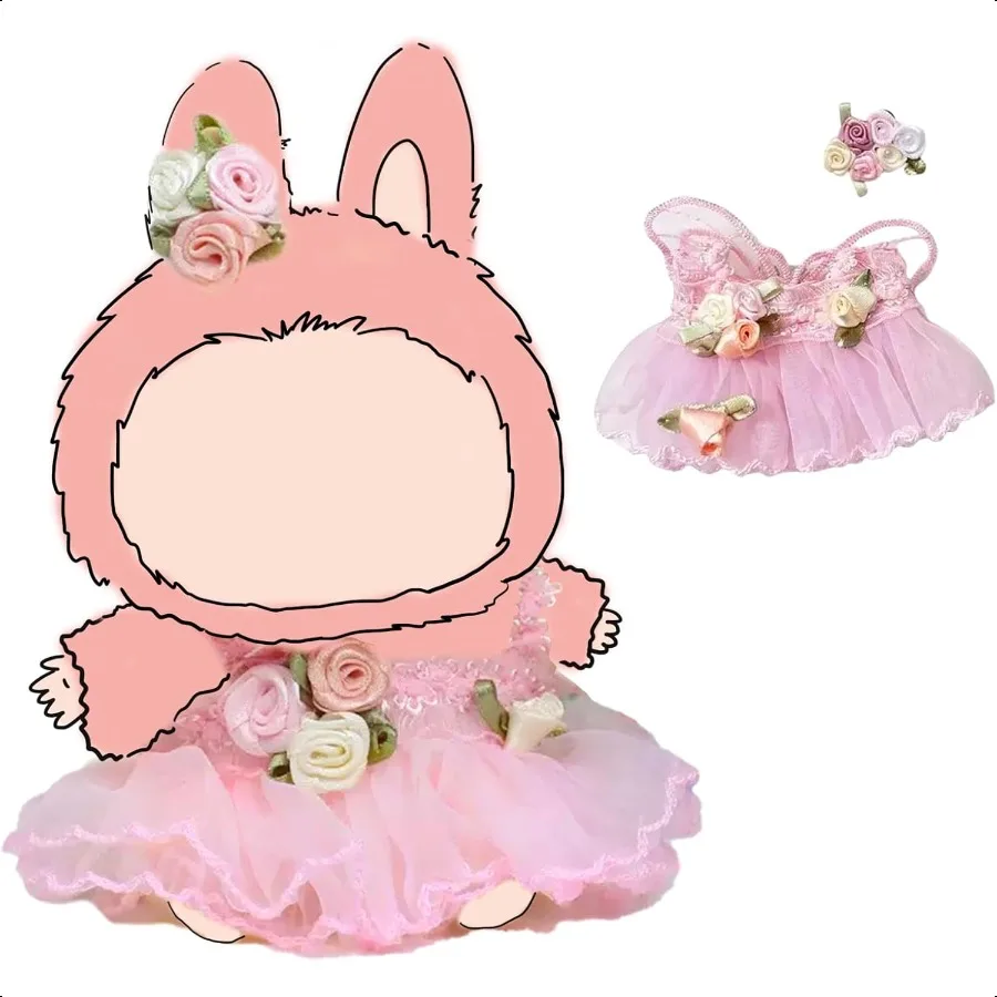 

17cm Doll Clothes Set Sweet Dr Outfit Set for 6.7inch Doll Suit Fashion Chic Hat Accories for Doll 1st 2nd 3rd