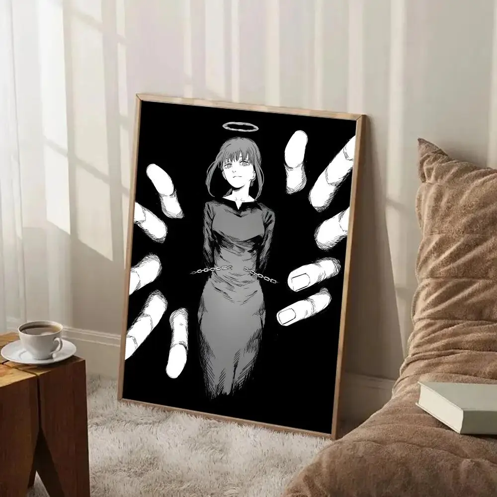 Anime Devil C-Chainsaw Man Poster, Gemälde, Wandkunst, Wandbild für Wohnzimmer, Heimdekoration und Geschenke – Detail 25