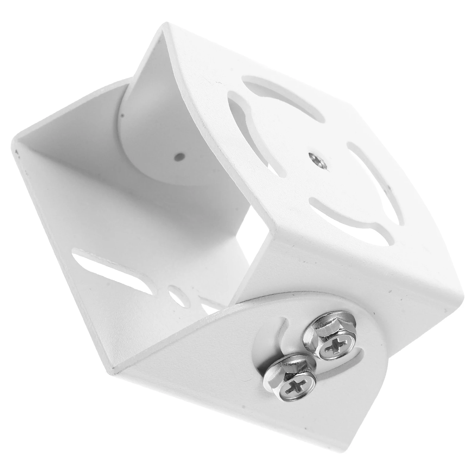 

White Universal Joint Bracket Baby Monitor Holder Monitoring Stand Wall-mounted Aluminum Alloy