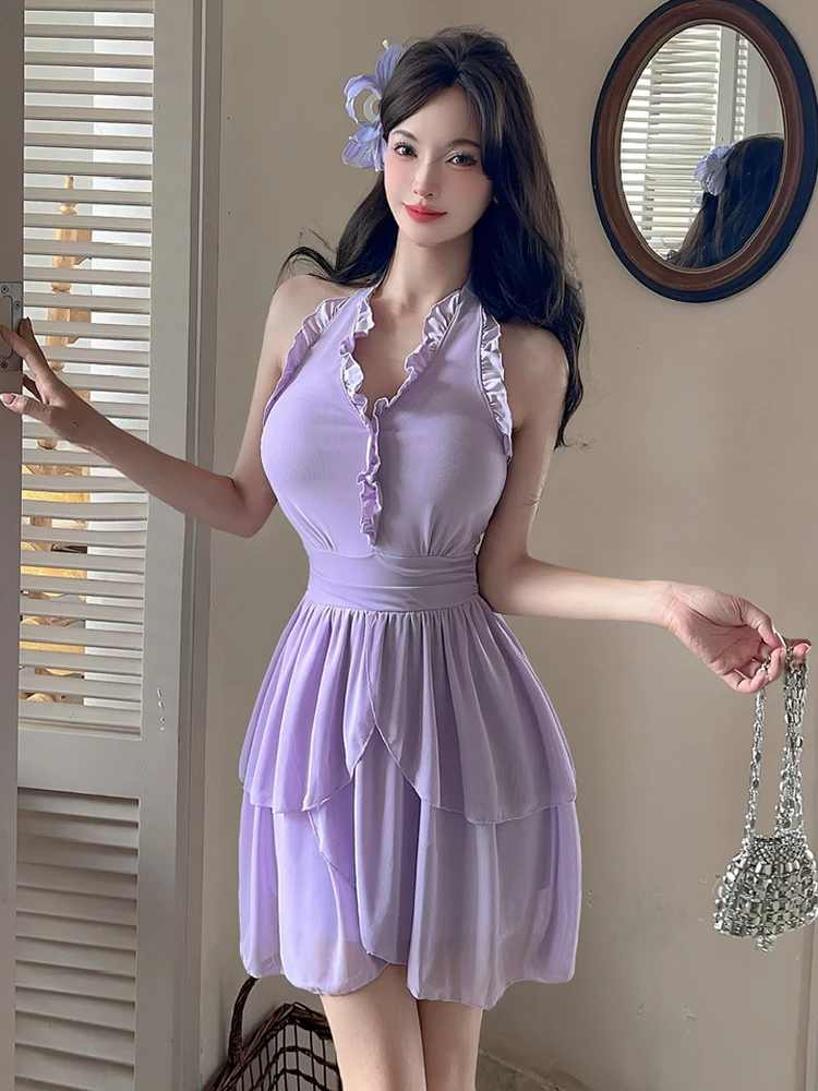 

Сексуальное сладкое чистое желание с v-образным вырезом и подолом, Neline Dr, юбка трапециевидной формы с высокой талией, длинное платье No Sve, летняя мода, женское платье