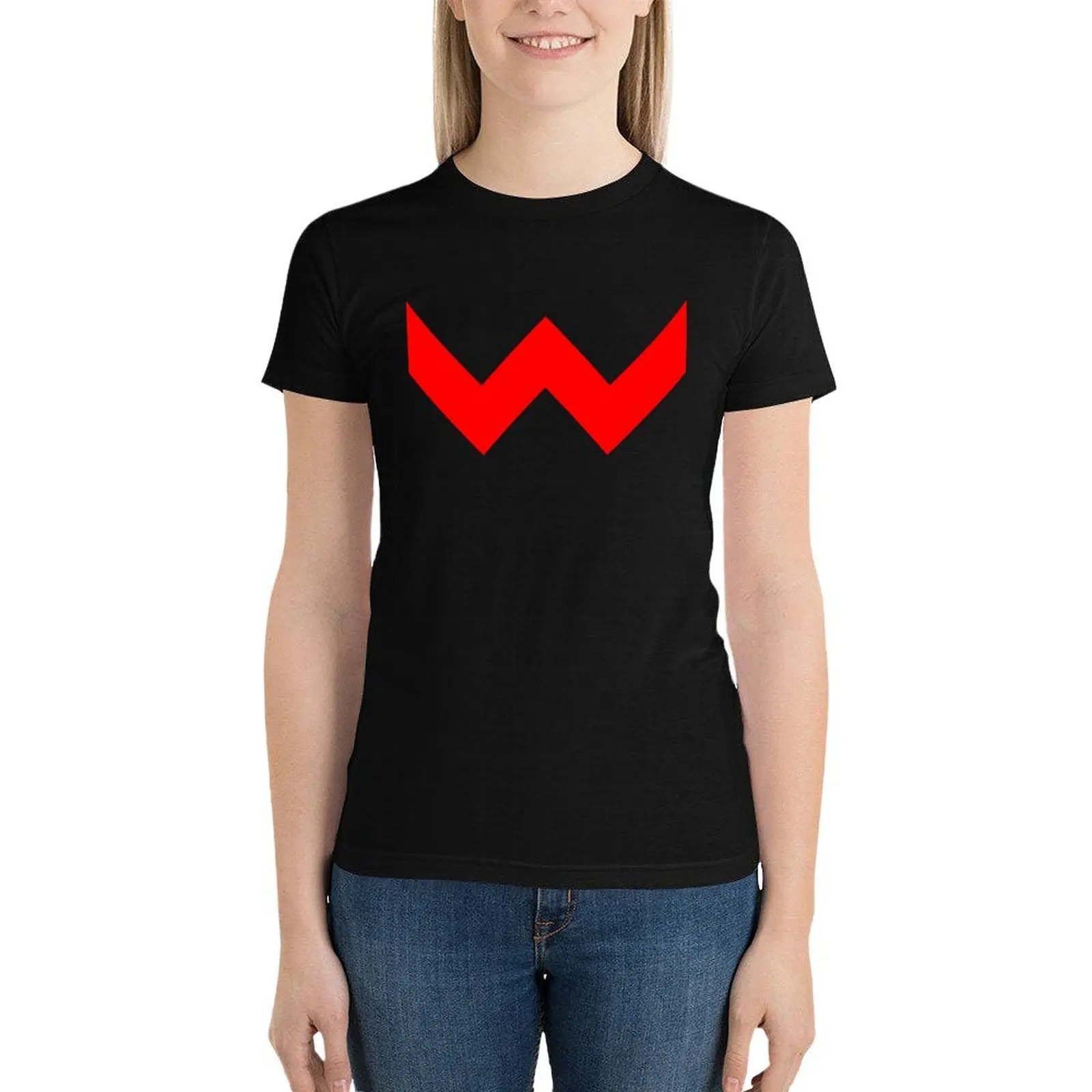 

Wonderful W T-Shirt graphics lady clothes vintage clothes hippie clothes tight shirts for Women