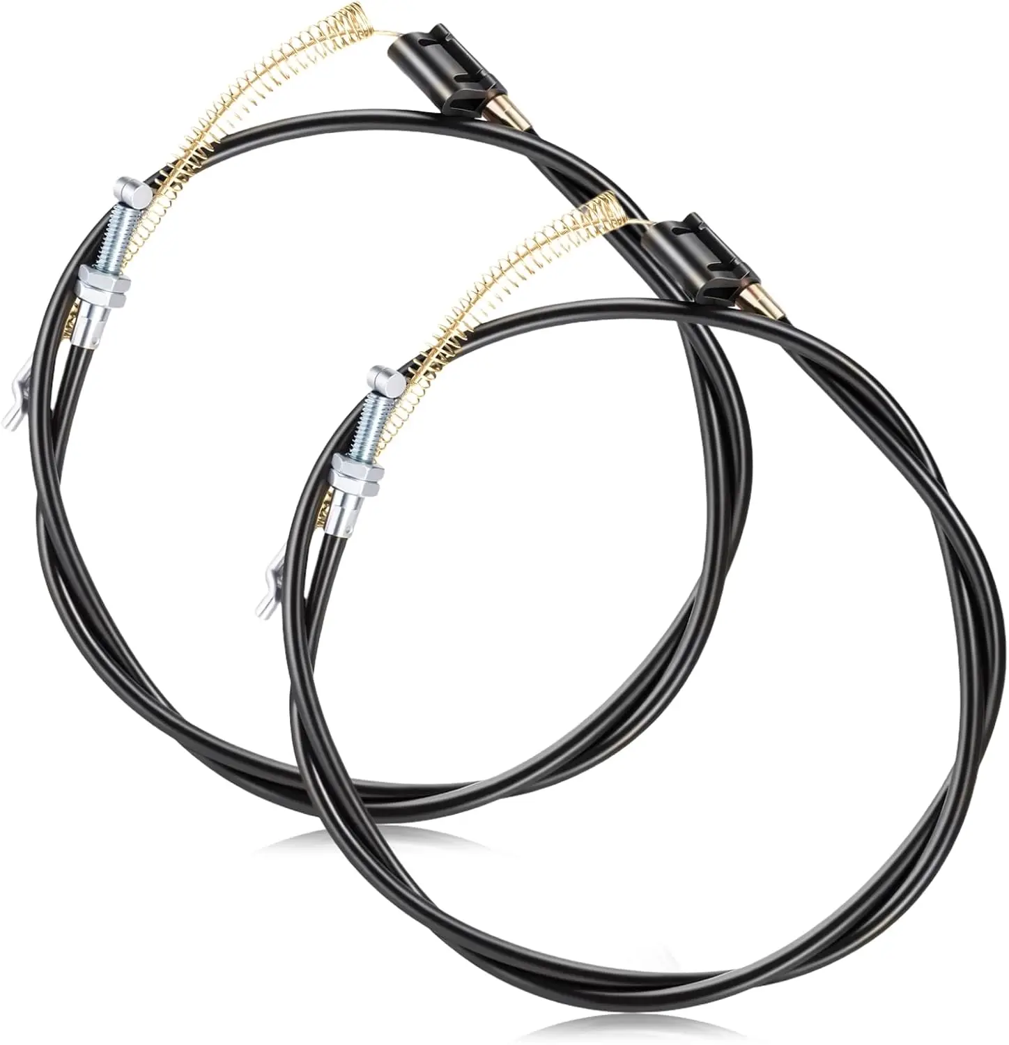 2 PCS Recliner Pull Handle Replacement, Recliner Cable Replacement, Sofa Couch Release Cables with S-Tip Hook Exposed Length 4.9