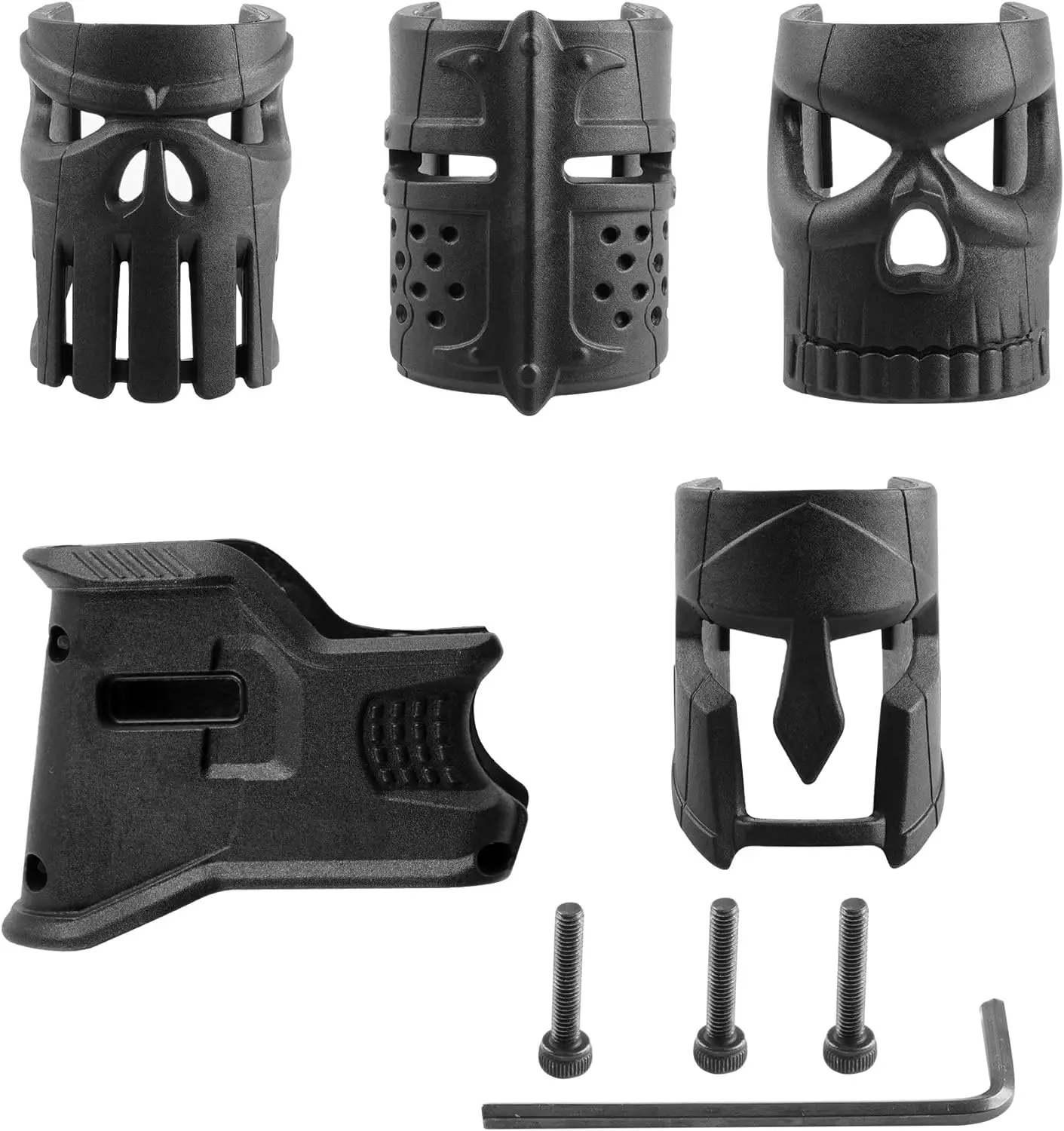 

Covert HexGrip Sleeve Mag Graffitiable GVNGrip Fits All Items for Glock G17 G19 G22 G34 G43X AR15 AR10