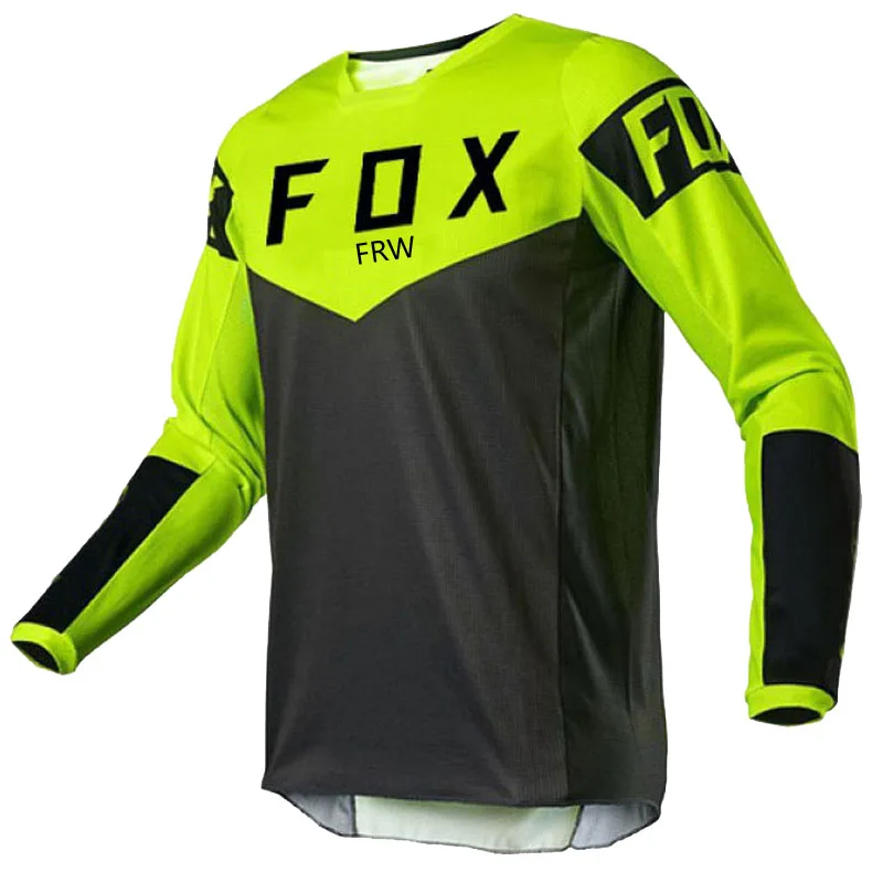 FRW FOX-Camiseta de ciclismo para hombre, Maillot de Motocross de secado rápido, Enduro, todoterreno