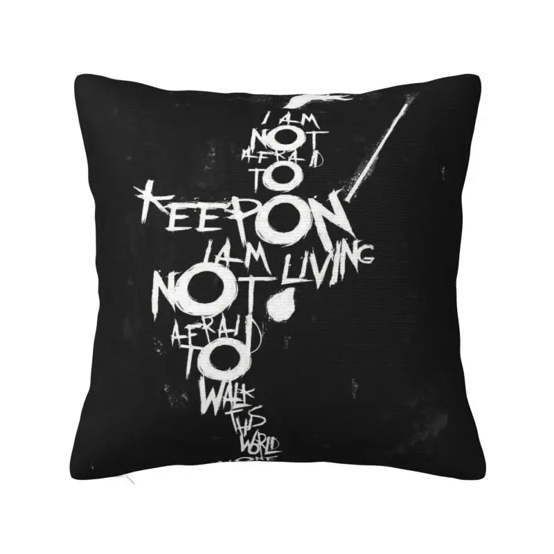 Custom Band My C-Chemical Romances Square Pillowcover Home Decor Cushions Throw Pillow for Living Room Double-sided Printing